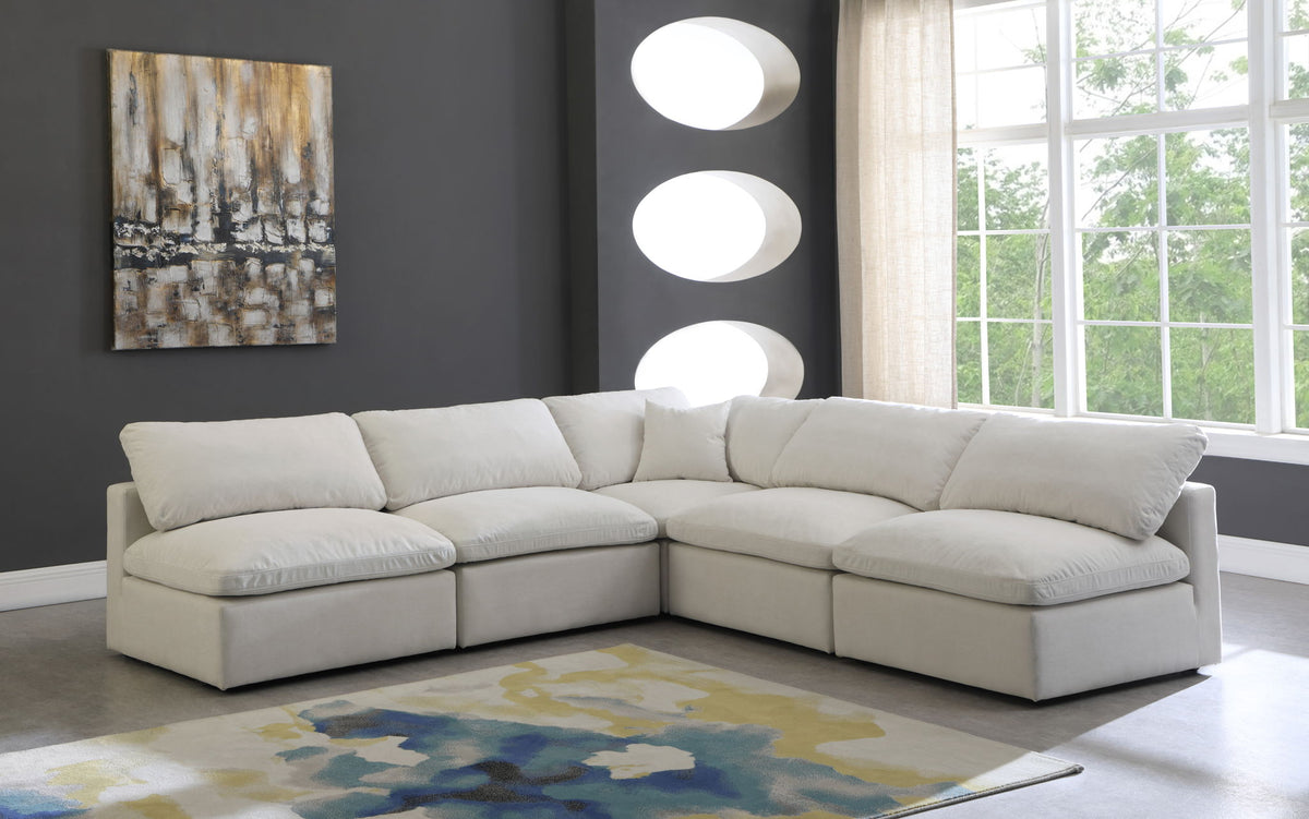 Plush - 5 Piece Modular Sectional