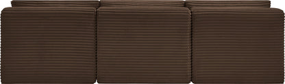 Shaggy - 3 Seat Modular Armless Sofa