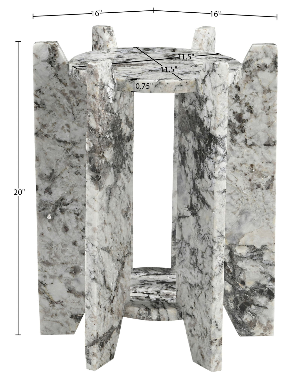 Soriano - Genuine Marble Table