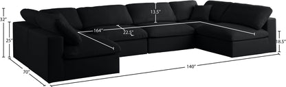 Plush - 6 Piece Modular Sectional
