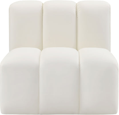 Arc - Faux Leather Straight Chair