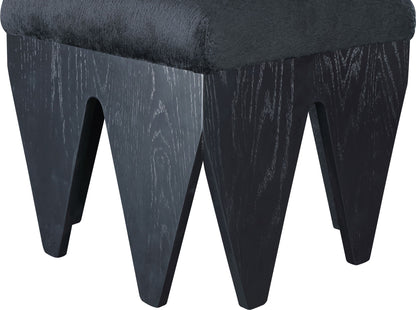 Altair - Fabric Bench - Black Base