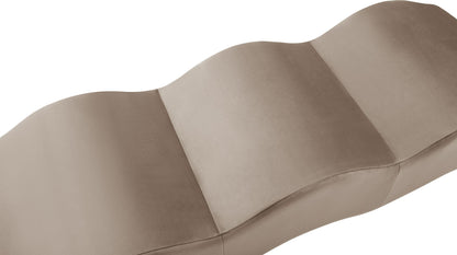 Wave - Velvet Bench