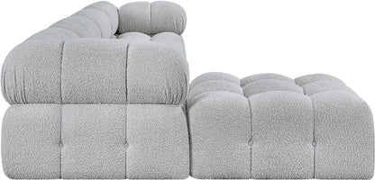 Ames - 5 Piece Fabric Modular Sectional