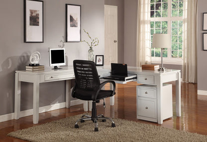 Boca - Rolling File Cabinet - Cottage White