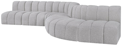 Arc - Boucle Fabric 7 Piece Modular Sofa