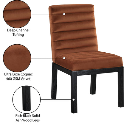 Evelyn - Dining Chair With Black Legs