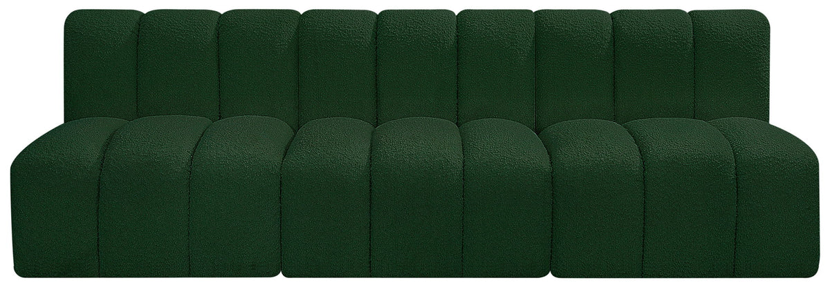 Arc - Boucle Fabric 3 Seats Modular Sofa