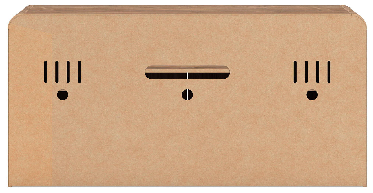 Dovander - Extra Large TV Stand - Brown