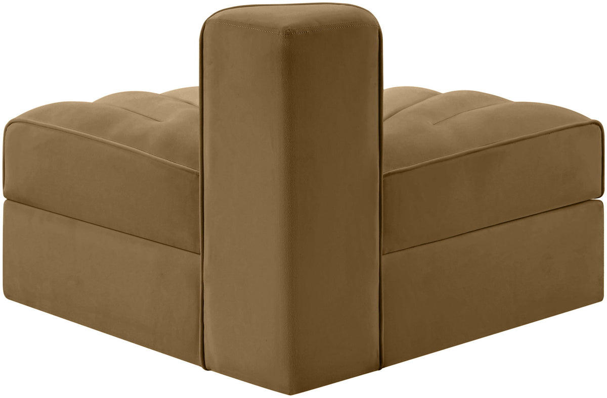 Rummi - Velvet Performance Fabric Upholstered Modular Chair