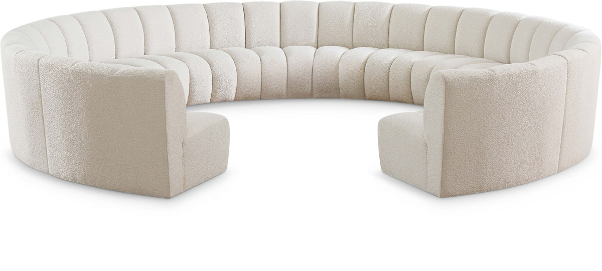 Infinity - 11 Piece Boucle Modular Sectional