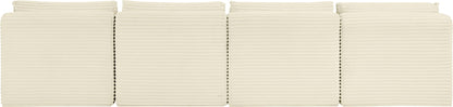 Shaggy - 4 Seat Modular Armless Sofa