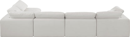 Comfy - 5 Piece Linen Modular Sectional