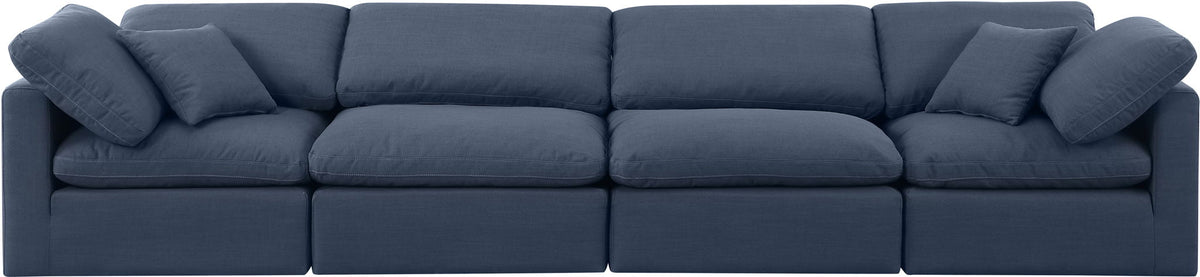 Indulge - Linen 4 Seat Modular Sofa