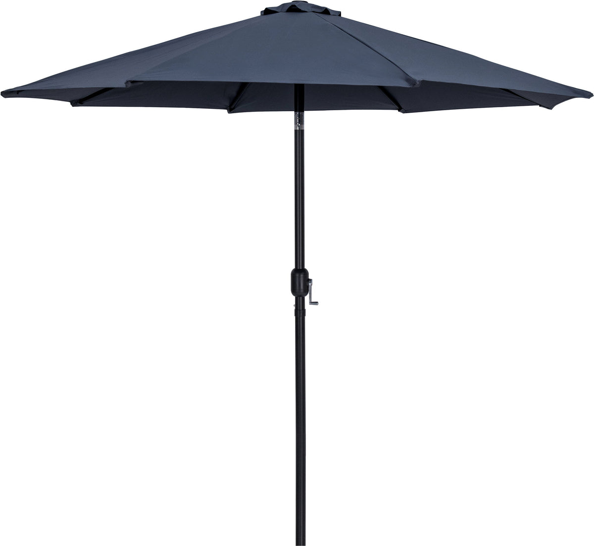 Fiji - Aluminum Patio Umbrella With Round White And Black Base