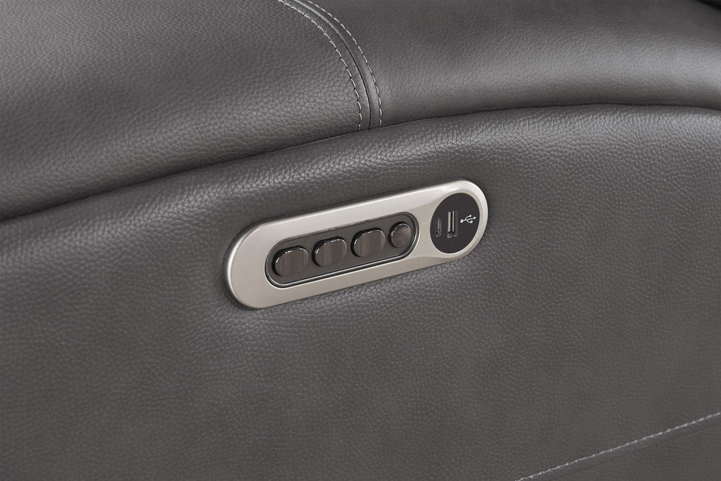 Belmont - Power Zero Gravity Tilt Console Loveseat P3