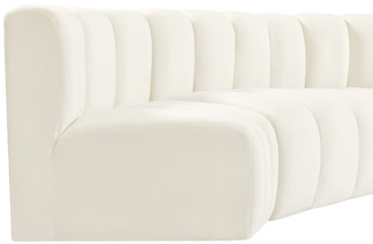 Arc - Velvet Modular U-Shaped Sectional