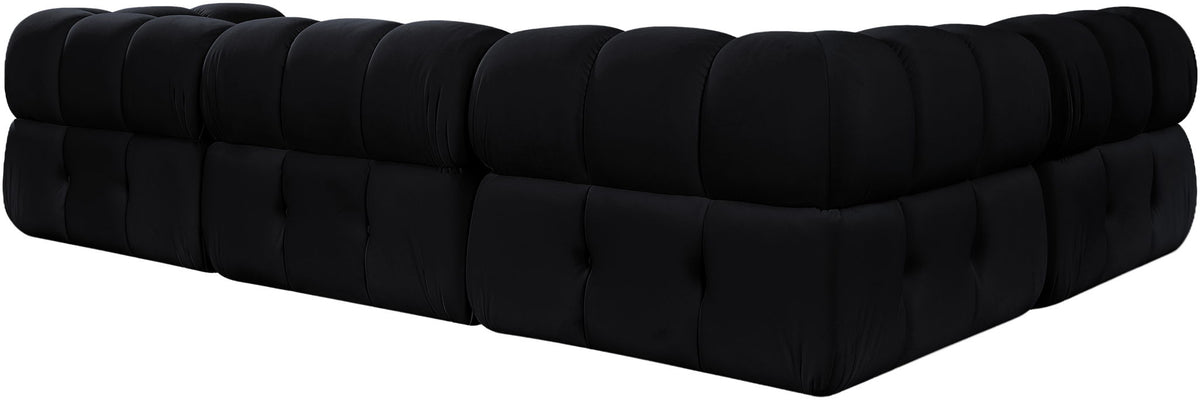 Orin - Fabric Velvet 4 Piece Modular Sectional