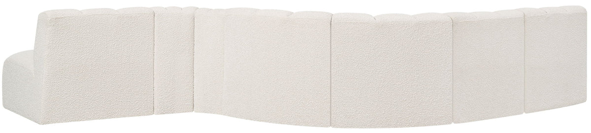Arc - Boucle Fabric 7 Piece Modular Sofa