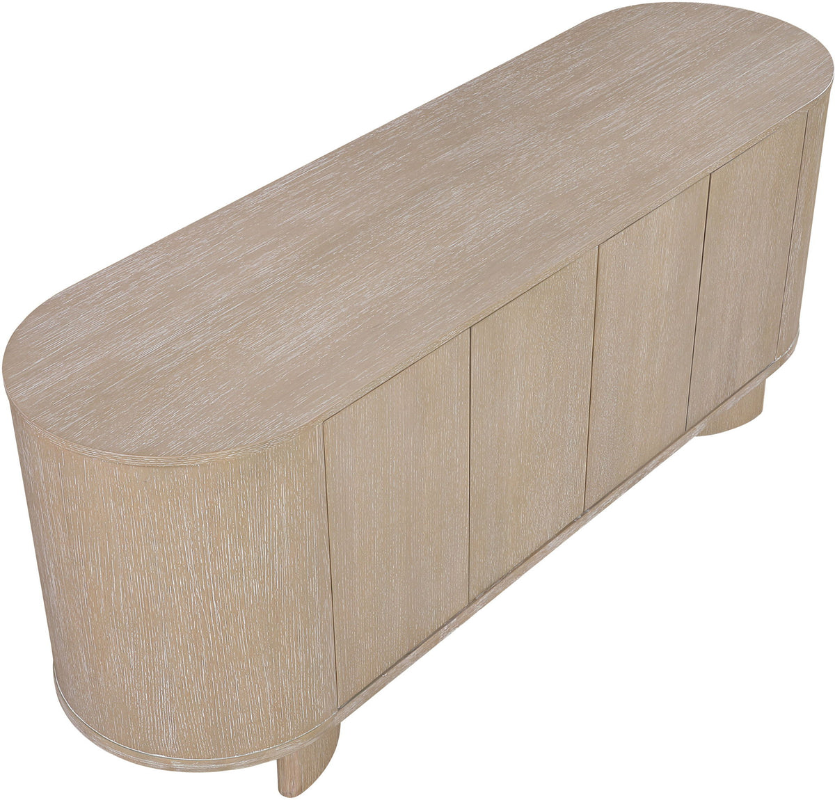 Caldra - Oak Veneer And Solid Wood Sideboard / Buffet