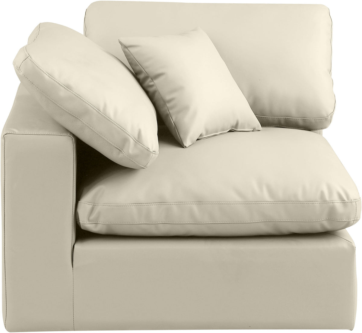 Comfy - Faux Leather Corner Chair