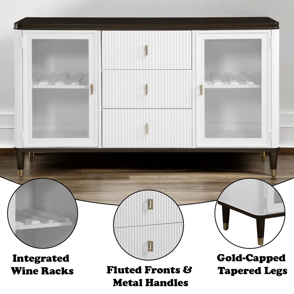 Carena - Server - White & Brown