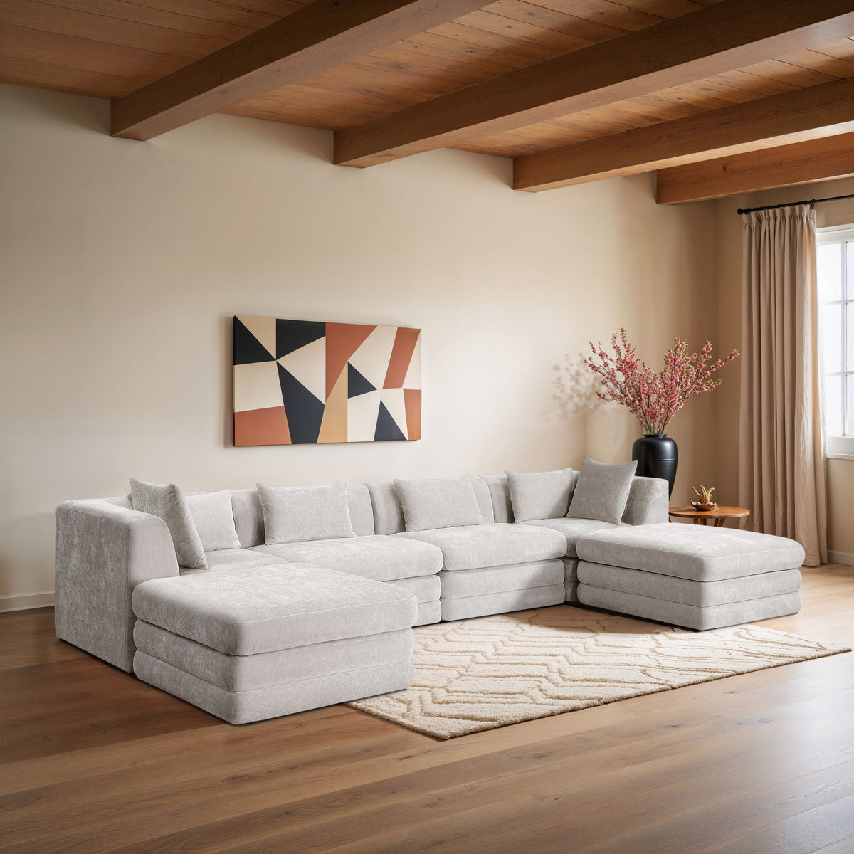 Stellar - 6 Piece Upholstered Modular Sectional