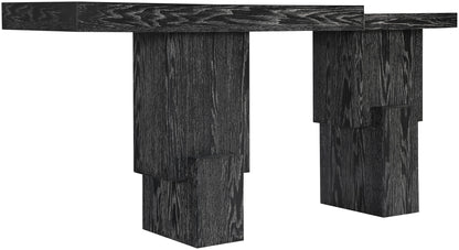 Anzio - Oak Veneer And Solid Wood Console Table