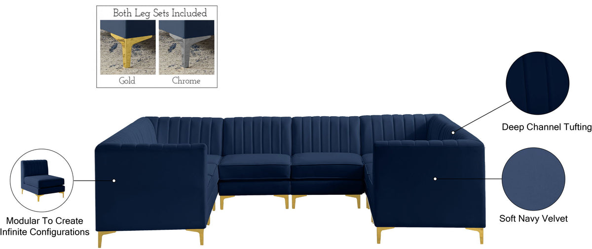 Alina - 8 Piece Modular Sectional