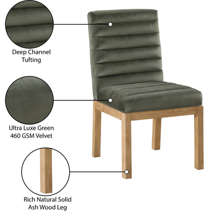 Evelyn - Dining Chair With Natural Legs
