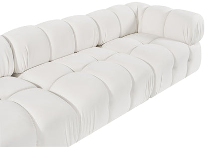 Orin - Velvet 5 Piece Modular Sectional