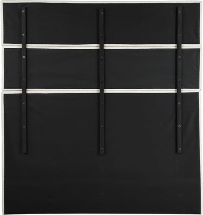 Adam - Linen Fabric Bed With 89" Headboard