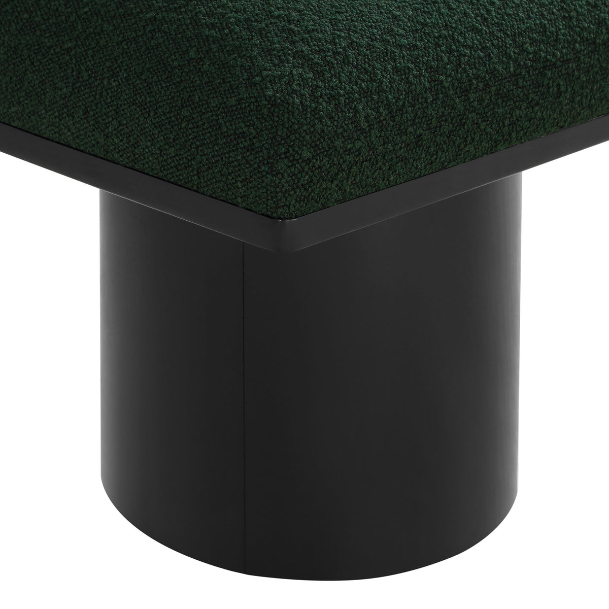 Pavilion - 5 Piece Modular Bench With Black Base