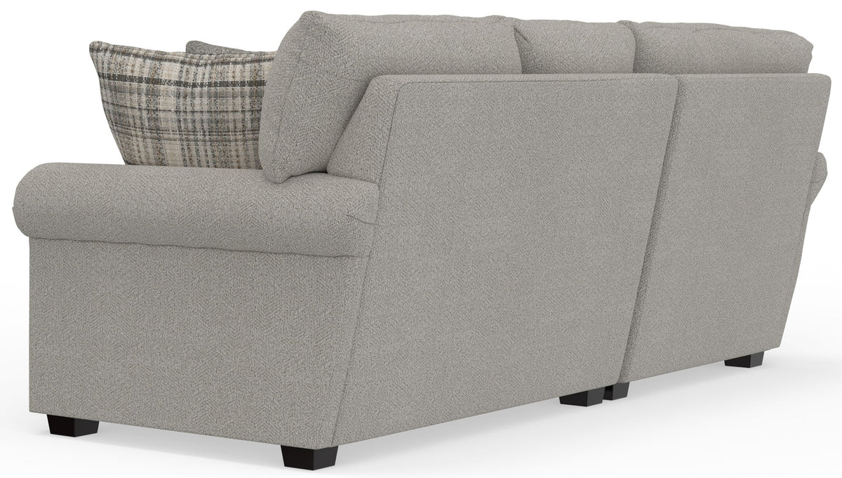 Livingston - Sectional With Comfort Coil Seating And Accent Pillows Included