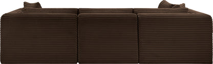 Shaggy - 4 Piece Modular Sectional
