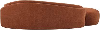 Caspian - Chenille Fabric Upholstered Sofa