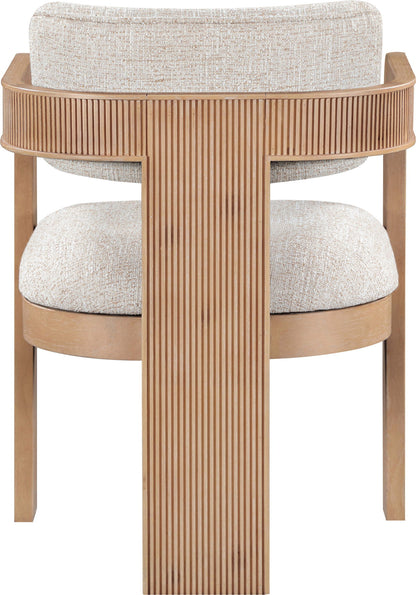 Sacha - Linen Dining Chair With Natural Base (Set of 2)