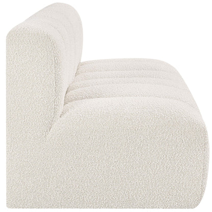 Arc - Boucle Fabric 2 Seats Modular Sofa