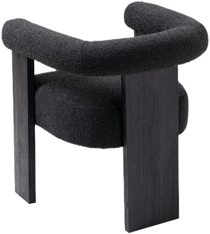Barrel - Dining Chair - Black Legs