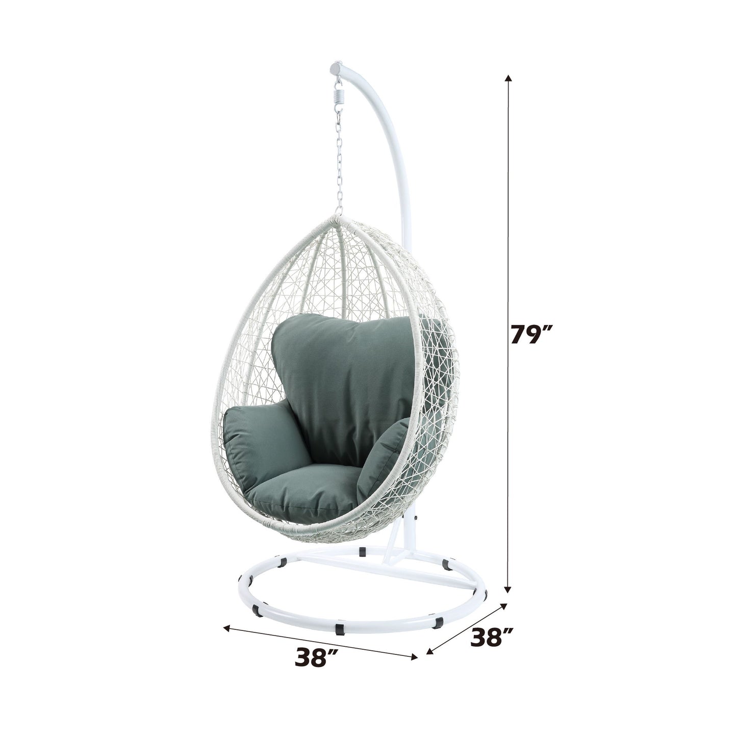 Simona - Patio Swing Chair with Stand