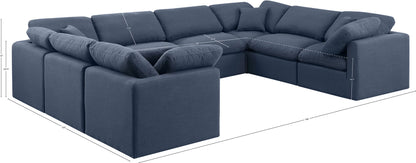 Indulge - Linen 8 Piece Modular Sectional