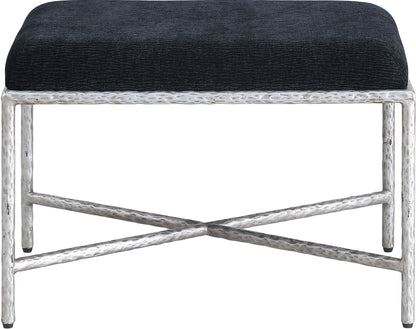 Valley - Bench With Silver Frame