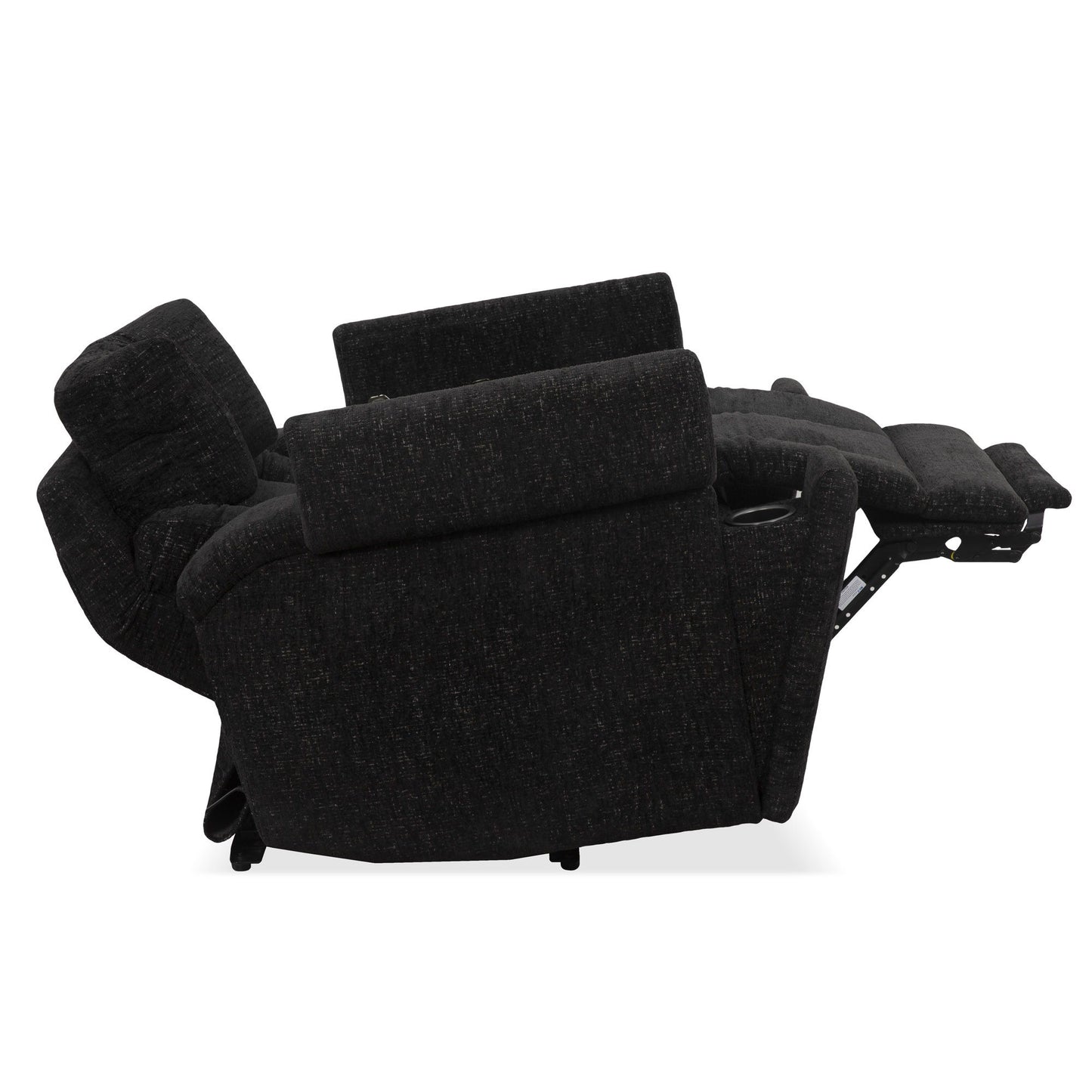 Phoenix - Zero Gravity Power 3 Seat Home Theater Seating With 2 Wedges And Immersive Audio