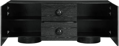 Bubble - Rubberwood with Oak Veneer Sideboard / Buffet