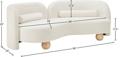 Daphne - Velvet Sofa