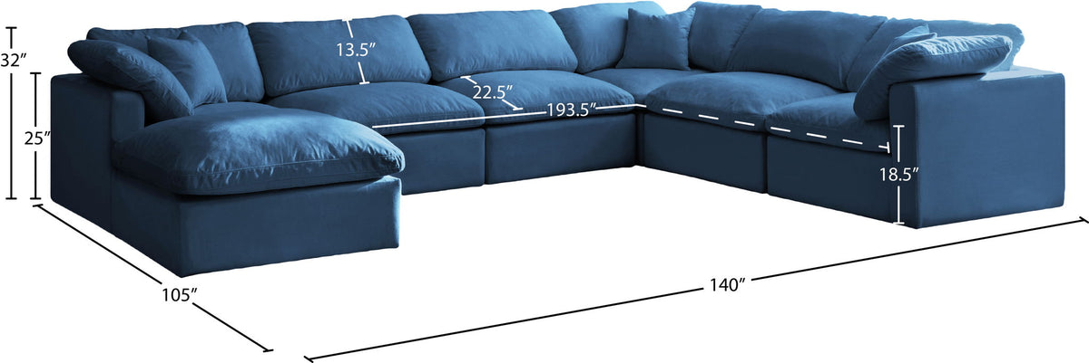 Plush - 7 Piece Modular Sectional
