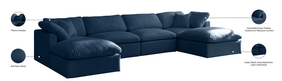 Plush - 6 Piece Modular Sectional