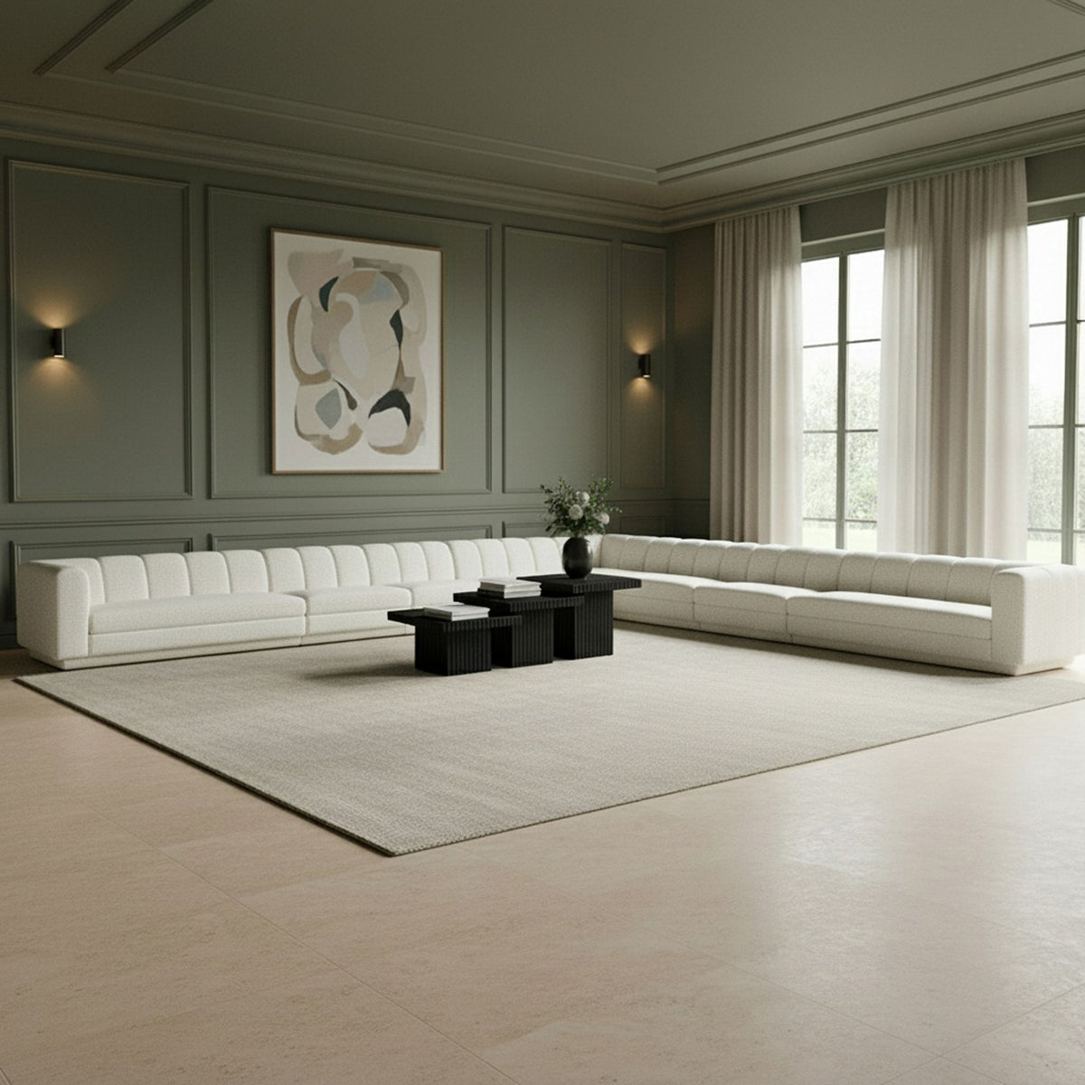 Modari - Sectional - Cream