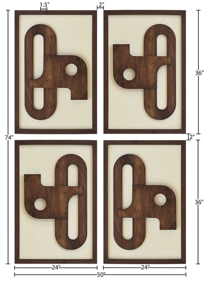 Arid - 4 Piece Wall Art