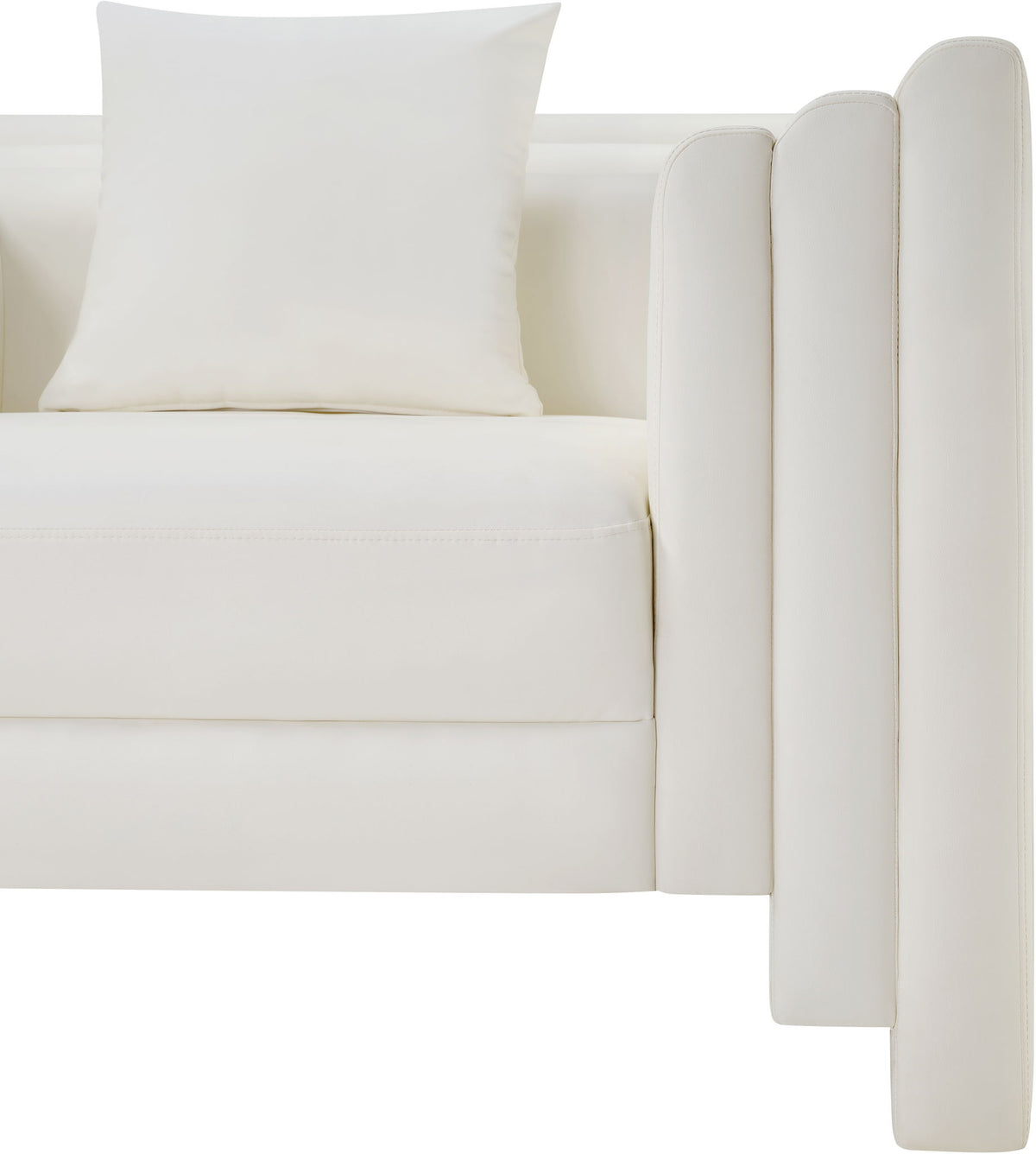 Everett - Vegan Leather Upholstered Chair